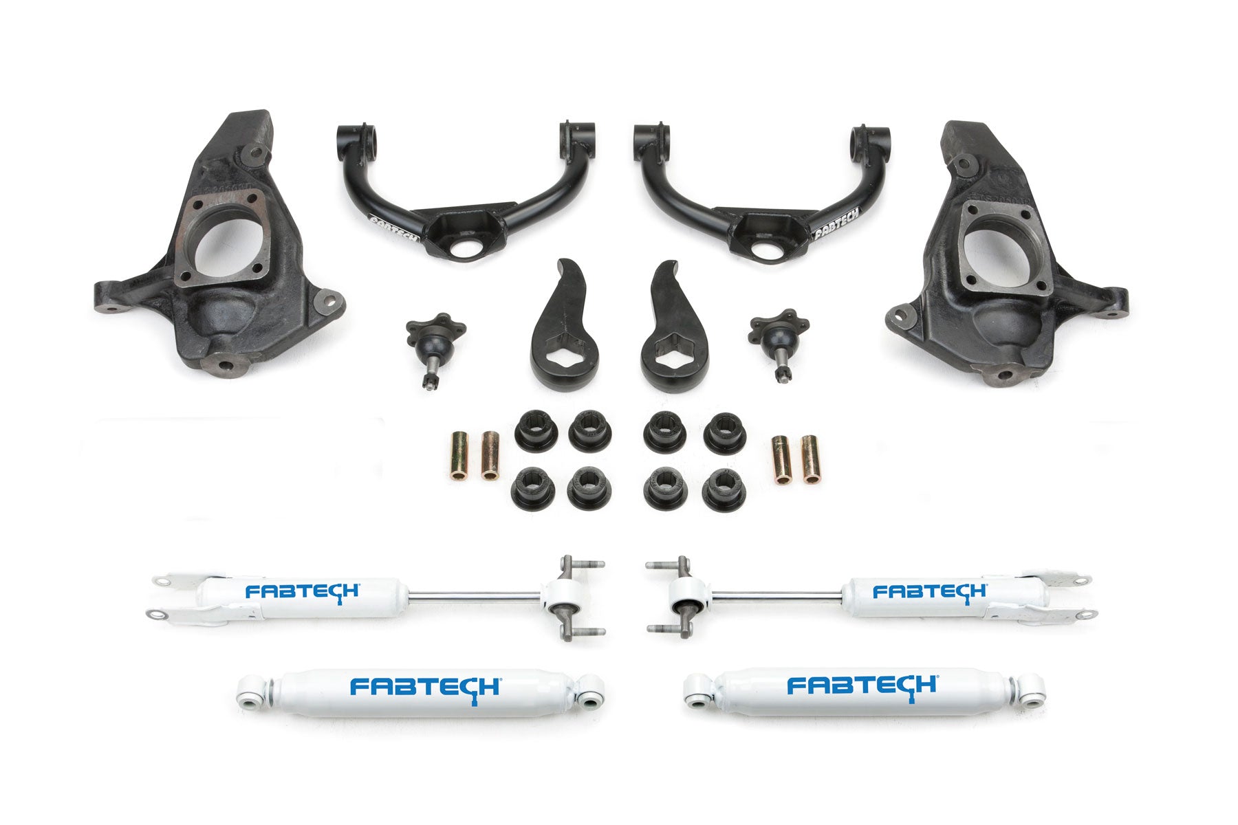 3.5" ULTIMATE SYS W/PERF SHKS 2011-19 GM C/K2500HD/3500HD. by Fabtech