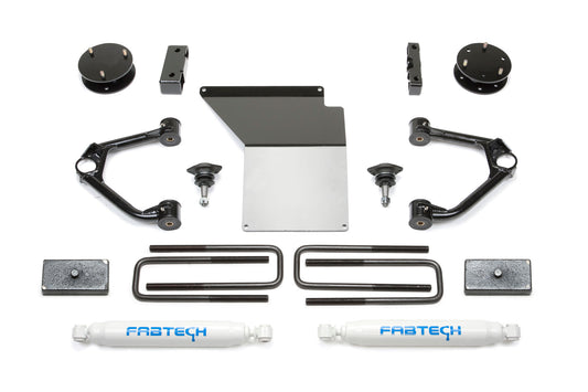 3" BUDGET SYS W/ PERF SHOCKS 07-18 GM C/K1500 P/U W/ OE FORG STL UCA. by Fabtech