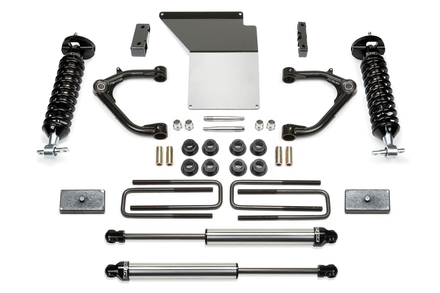 3" UNIBALL UCA SYS W/ DL 2.5 2.25 07-18 GM C/K1500 P/U. by Fabtech