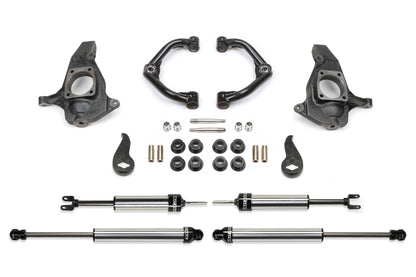 3.5" ULTIMATE SYS W/UNIBALL UC & DLSS SHKS 2011-19 GM C/K2500HD/3500HD. by Fabtech