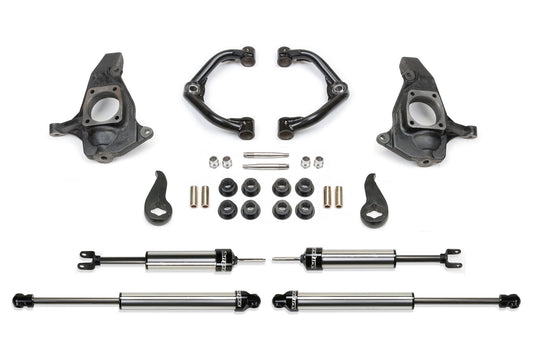 3.5" ULTIMATE SYS W/UNIBALL UC & DLSS SHKS 2011-19 GM C/K2500HD/3500HD. by Fabtech