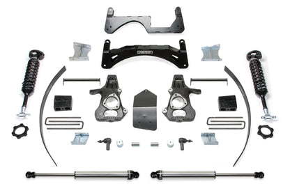 6" BASIC SYS W/ DL 2.5 & 2.25 14-18 GM C/K1500 P/U W/ OE ALM OR STMP STL UCA. by Fabtech