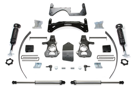 6" BASIC SYS W/ DL 2.5 & 2.25 14-18 GM C/K1500 P/U W/ OE ALM OR STMP STL UCA. by Fabtech