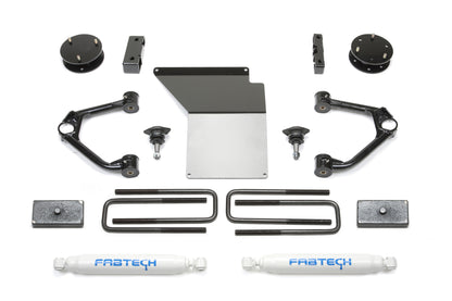 3" BUDGET SYS W/ PERF SHKS 14-18 GM C/K1500 P/U W/ OE ALM OR STMP STL UCA. by Fabtech