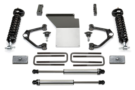 3" BUDGET SYS W/ DL 2.5 & 2. 14-18 GM C/K1500 P/U W/ OE ALM OR STMP STL UCA. by Fabtech