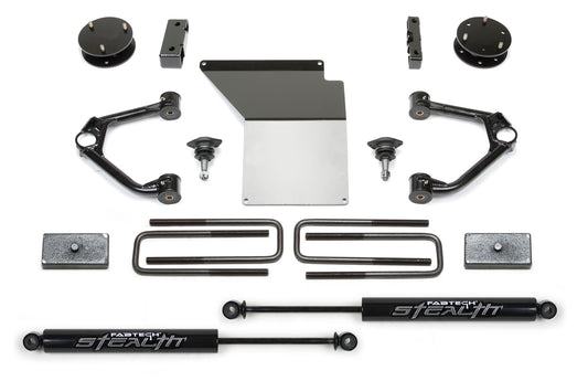 3" BUDGET SYS W/ STEALTH 14-18 GM C/K1500 P/U W/ OE ALM OR STMP STL UCA. by Fabtech