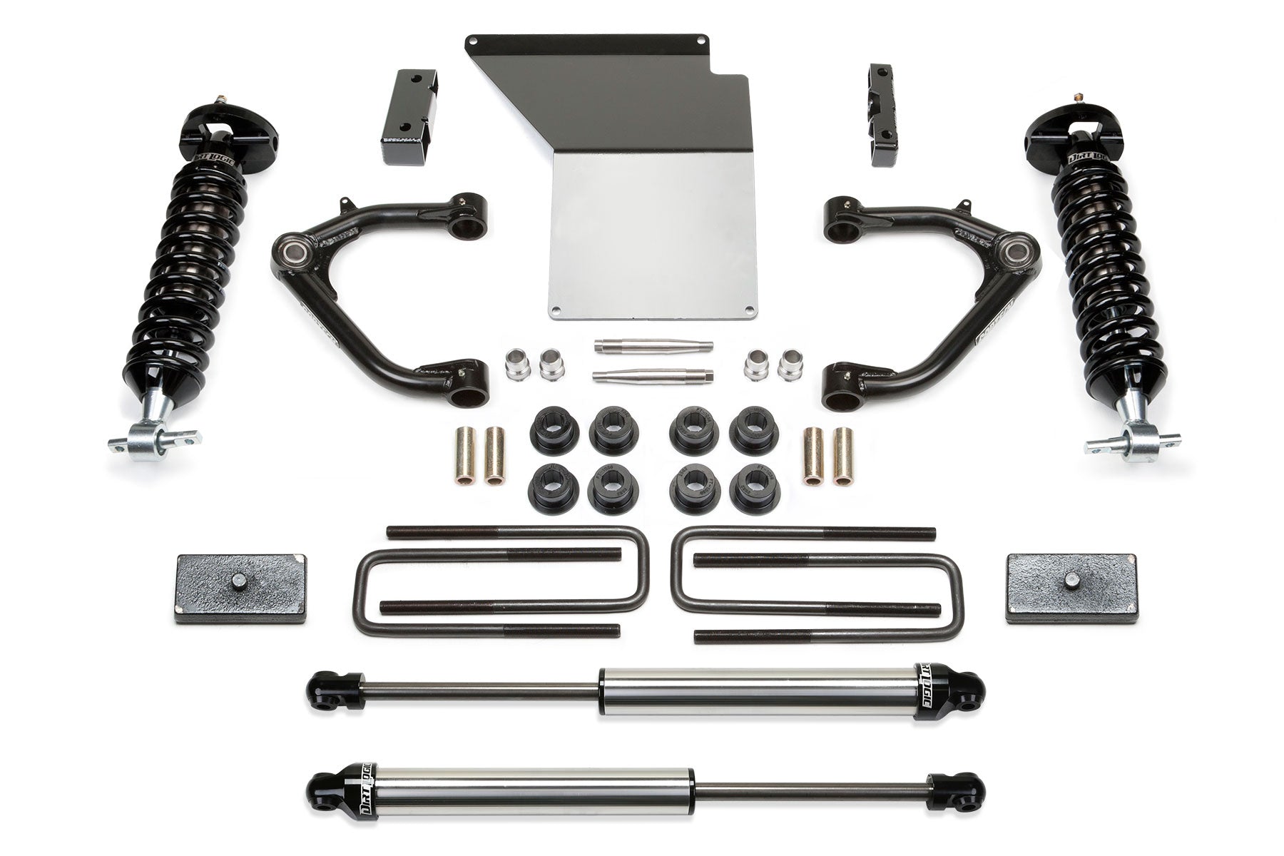 3" UNIBALL UCA SYS W/ DL 2.5 2.25 14-18 GM C/K1500 P/U W/ OE ALM OR STMP STL UCA by Fabtech