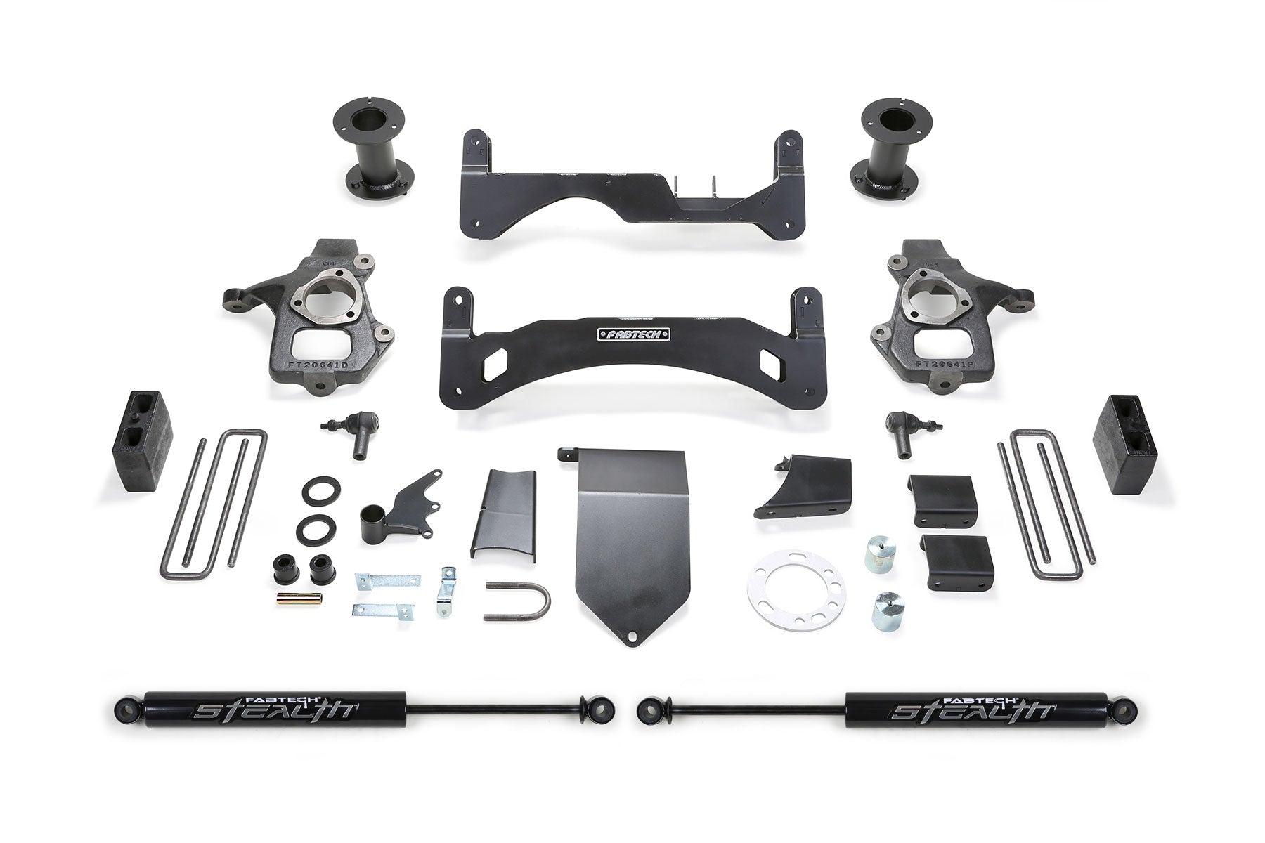 6" BASIC SYS G2 W/ STEALTH 14-18 GM C/K1500 P/U W/ OE FORG STL UCA. by Fabtech