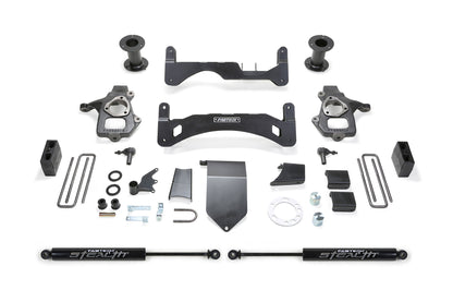 6" BASIC SYS G2 W/ STEALTH 14-18 GM C/K1500 P/U W/ OE FORG STL UCA. by Fabtech