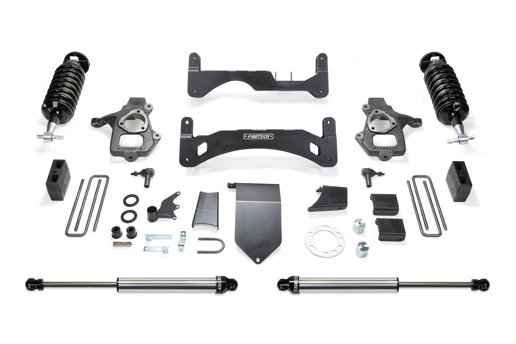 6" PERF SYS G2 W/DL 4.0 & 2.25 14-18 GM C/K1500 P/U W/ OE ALM OR STMP STL UCA. by Fabtech
