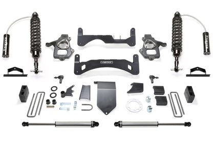6" PERF SYS G2 W/DL 2.5 & 2.25 14-18 GM C/K1500 P/U W/ OE FORG STL UCA. by Fabtech