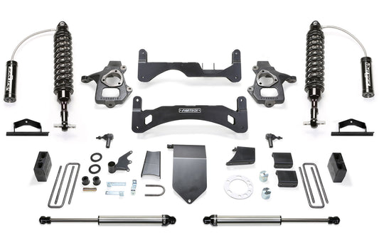 6" PERF SYS G2 W/DL 2.5 & 2.25 14-18 GM C/K1500 P/U W/ OE ALM OR STMP STL UCA. by Fabtech