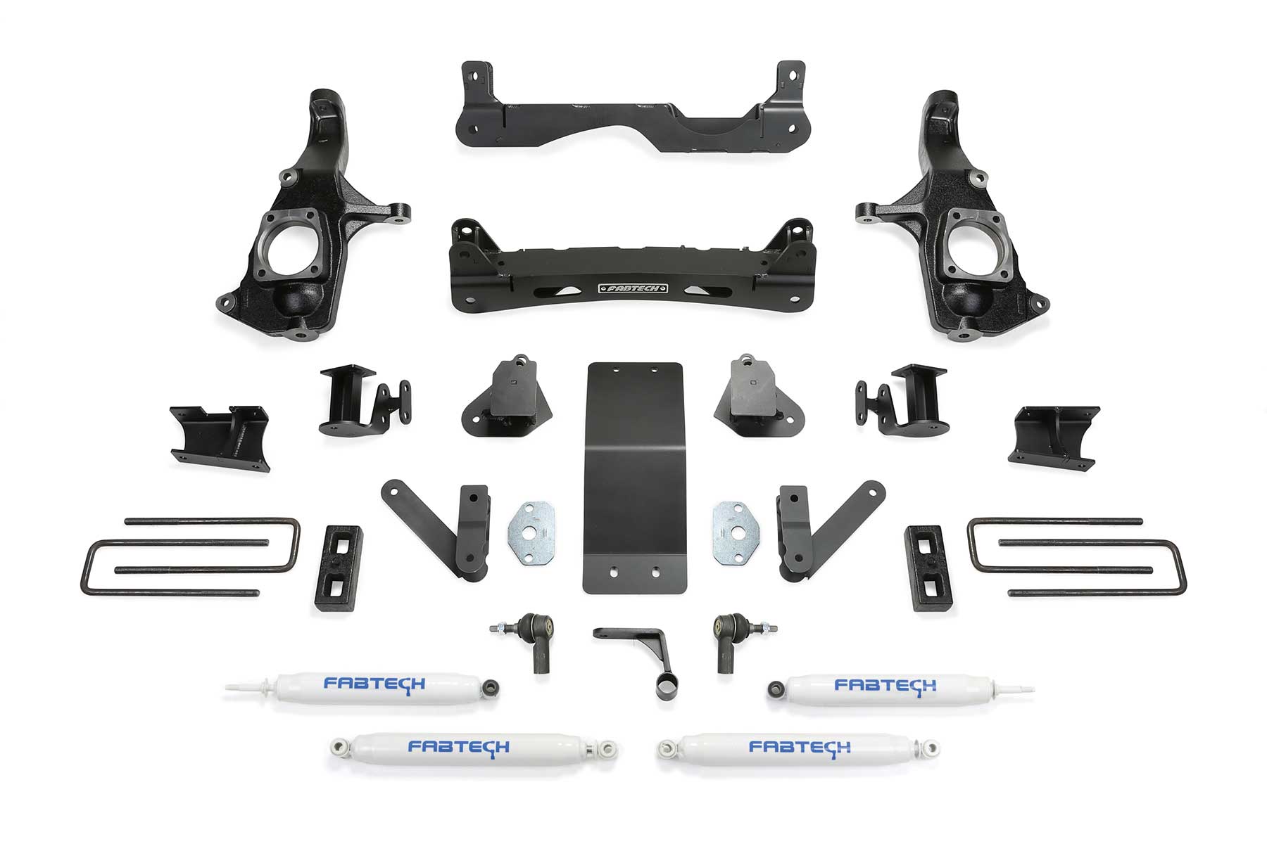 4" BASIC SYS W/PERF SHKS 2011-19 GM 2500HD 2WD/4WD. by Fabtech