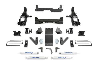 4" BASIC SYS W/PERF SHKS 2011-19 GM 2500HD 2WD/4WD. by Fabtech