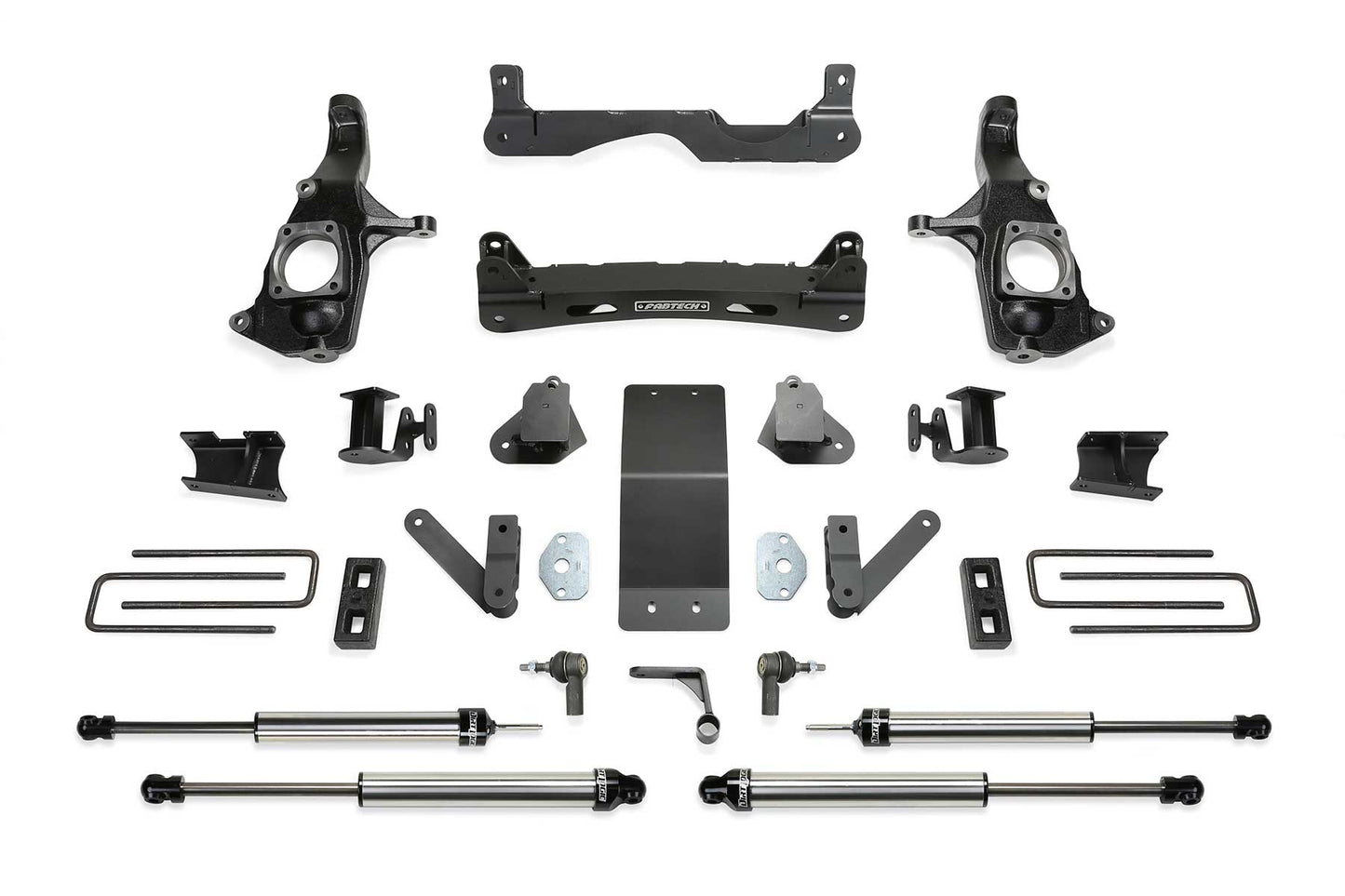 4" BASIC SYS W/DLSS SHKS 2011-19 GM 2500HD 2WD/4WD. by Fabtech