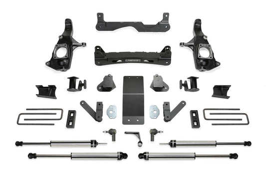 4" BASIC SYS W/DLSS SHKS 2011-19 GM 2500HD 2WD/4WD. by Fabtech