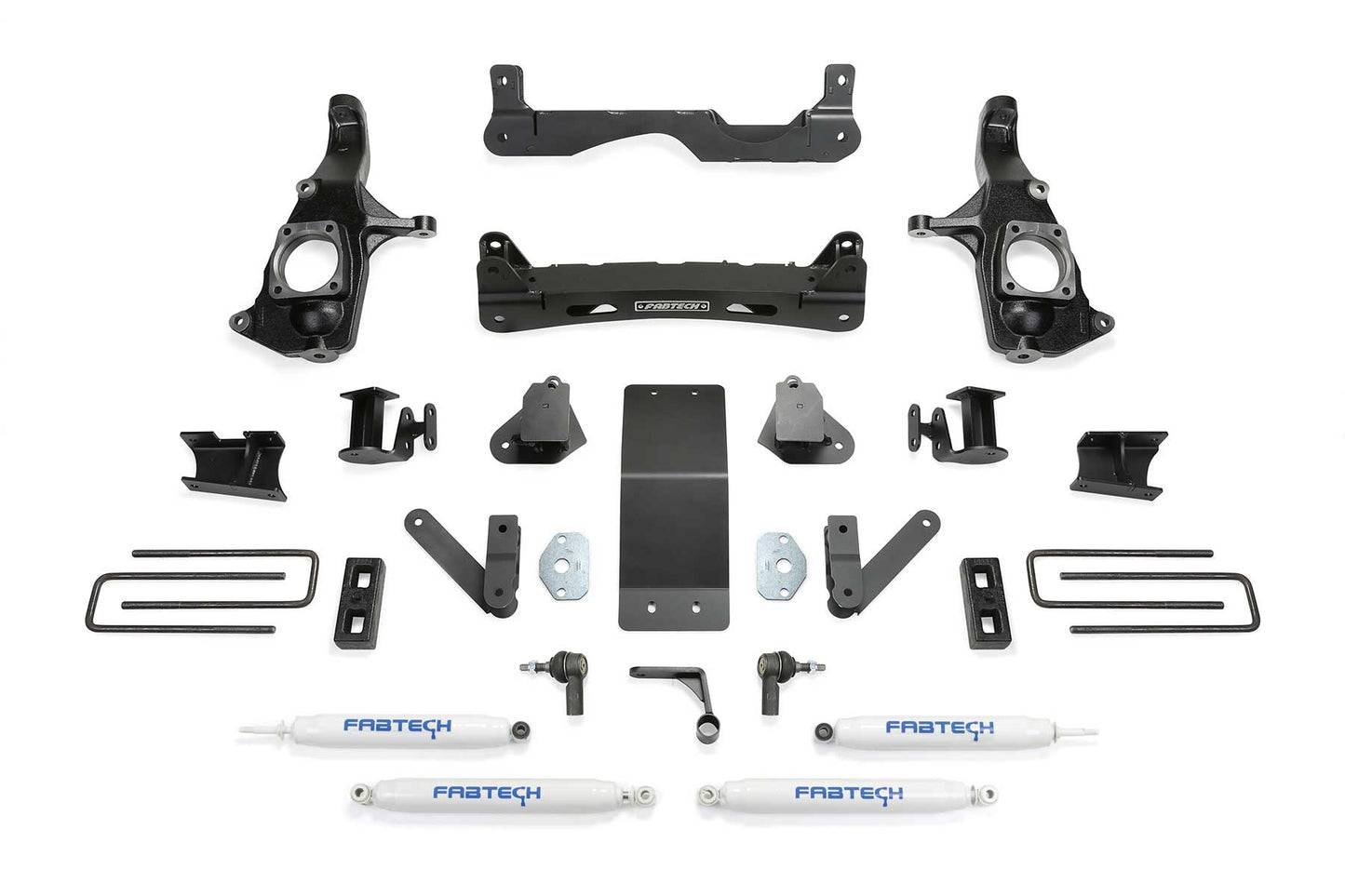 4" BASIC SYS W/PERF SHKS 2011-19 GM 3500HD 2WD/4WD. by Fabtech