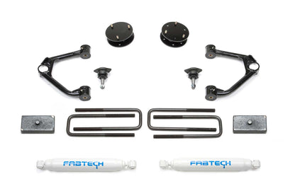 3" BUDGET SYS W/ PERF SHKS 2019-22 GM C/K1500 P/U. by Fabtech