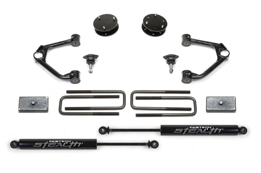3" BUDGET SYS W/ STEALTH 2019-22 GM C/K1500 P/U. by Fabtech