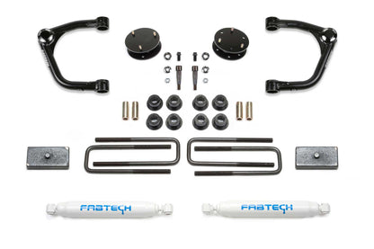 3" UNIBALL UCA SYS W/ PERF SHKS 2019-22 GM C/K1500 P/U. by Fabtech