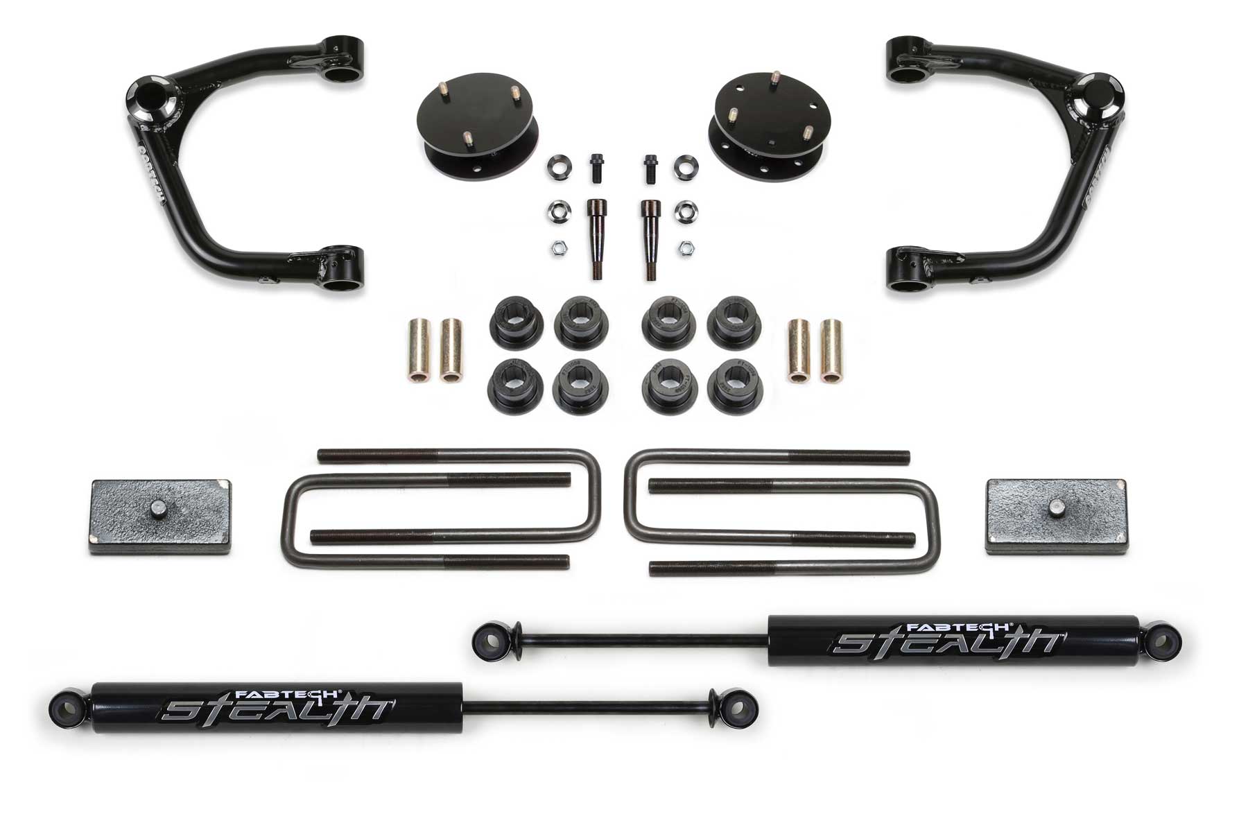 3" UNIBALL UCA SYS W/STEALTH 2019-22 GM C/K1500 P/U. by Fabtech