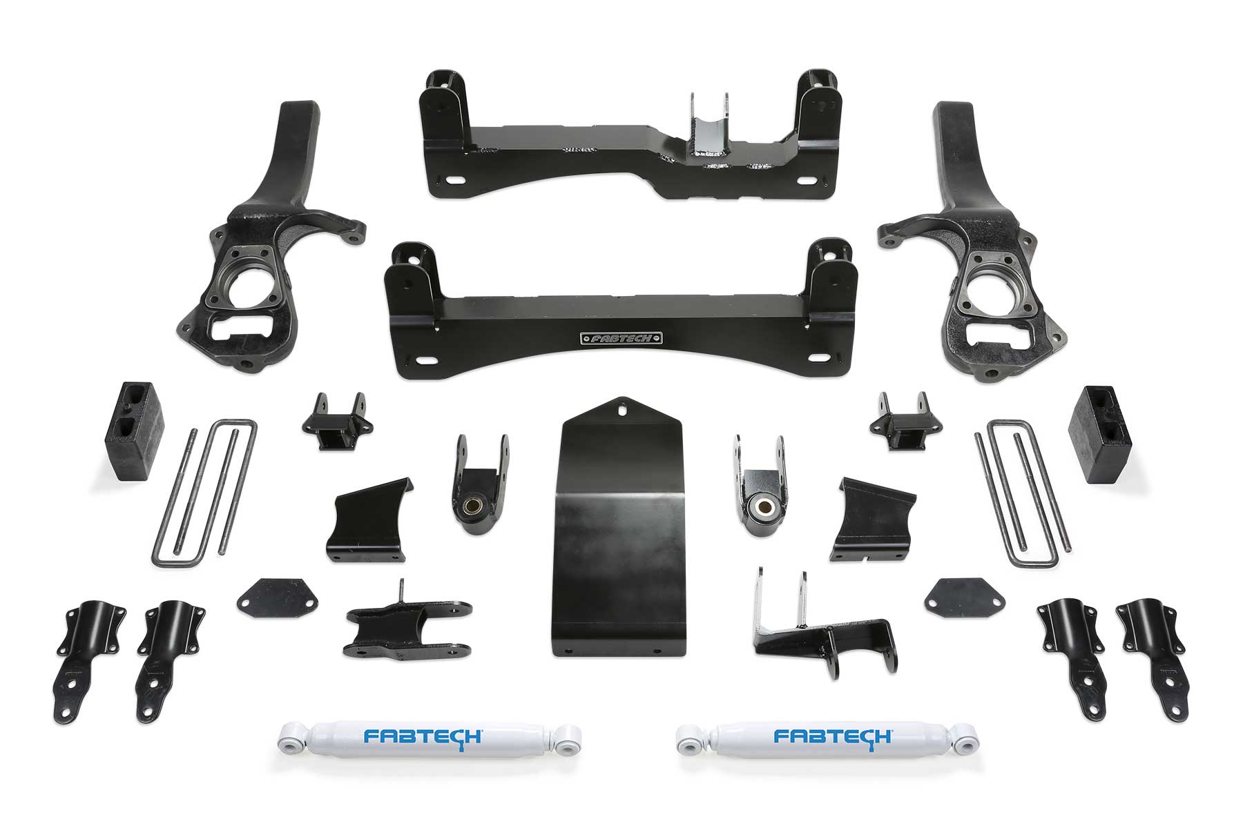 6" BASIC SYS W/ PERF SHKS 2019-22 GM K1500 P/U. by Fabtech