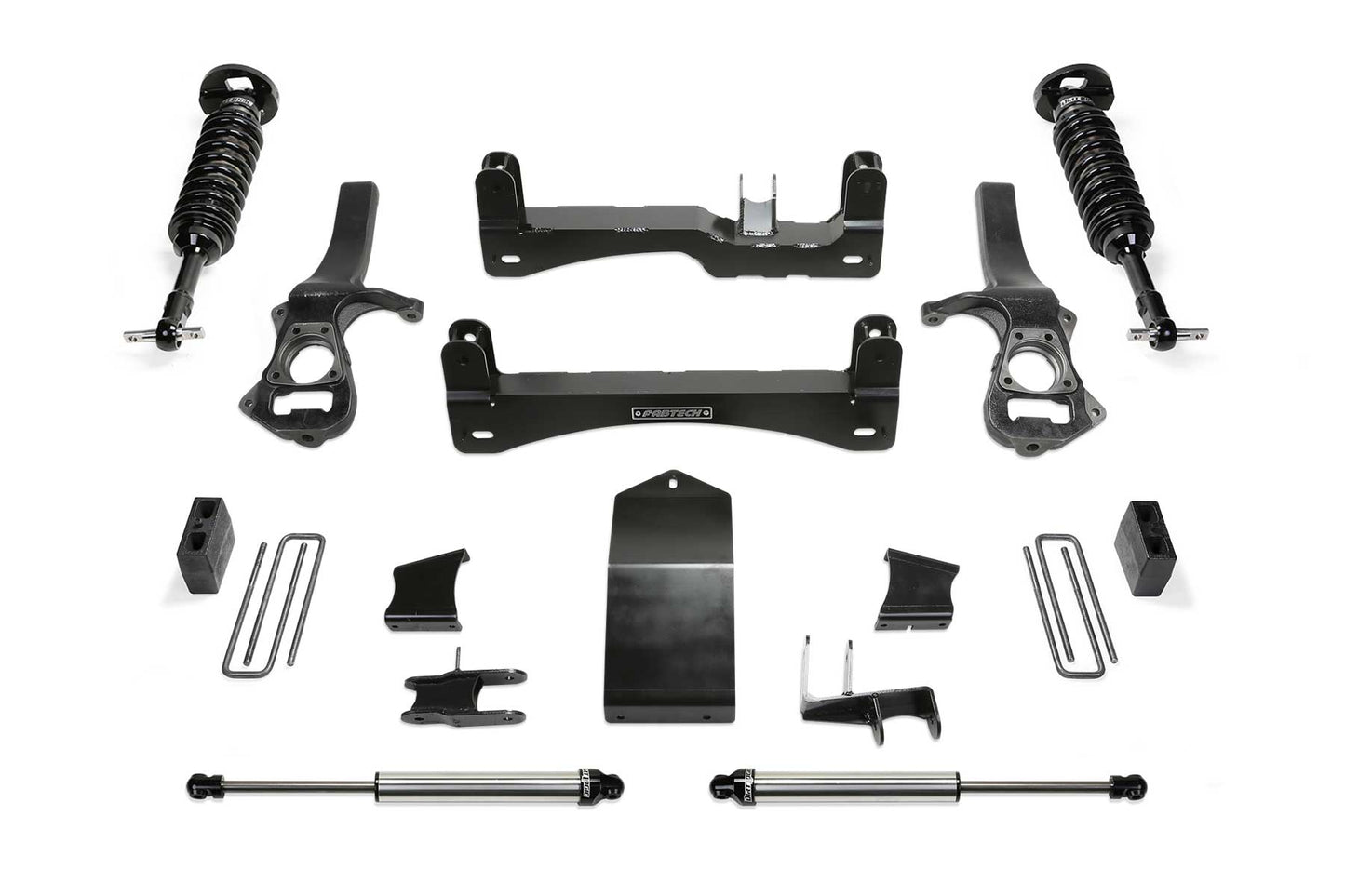 6" PERF SYS W/DL 2.5 & 2.25 2019-22 GM K1500 P/U. by Fabtech