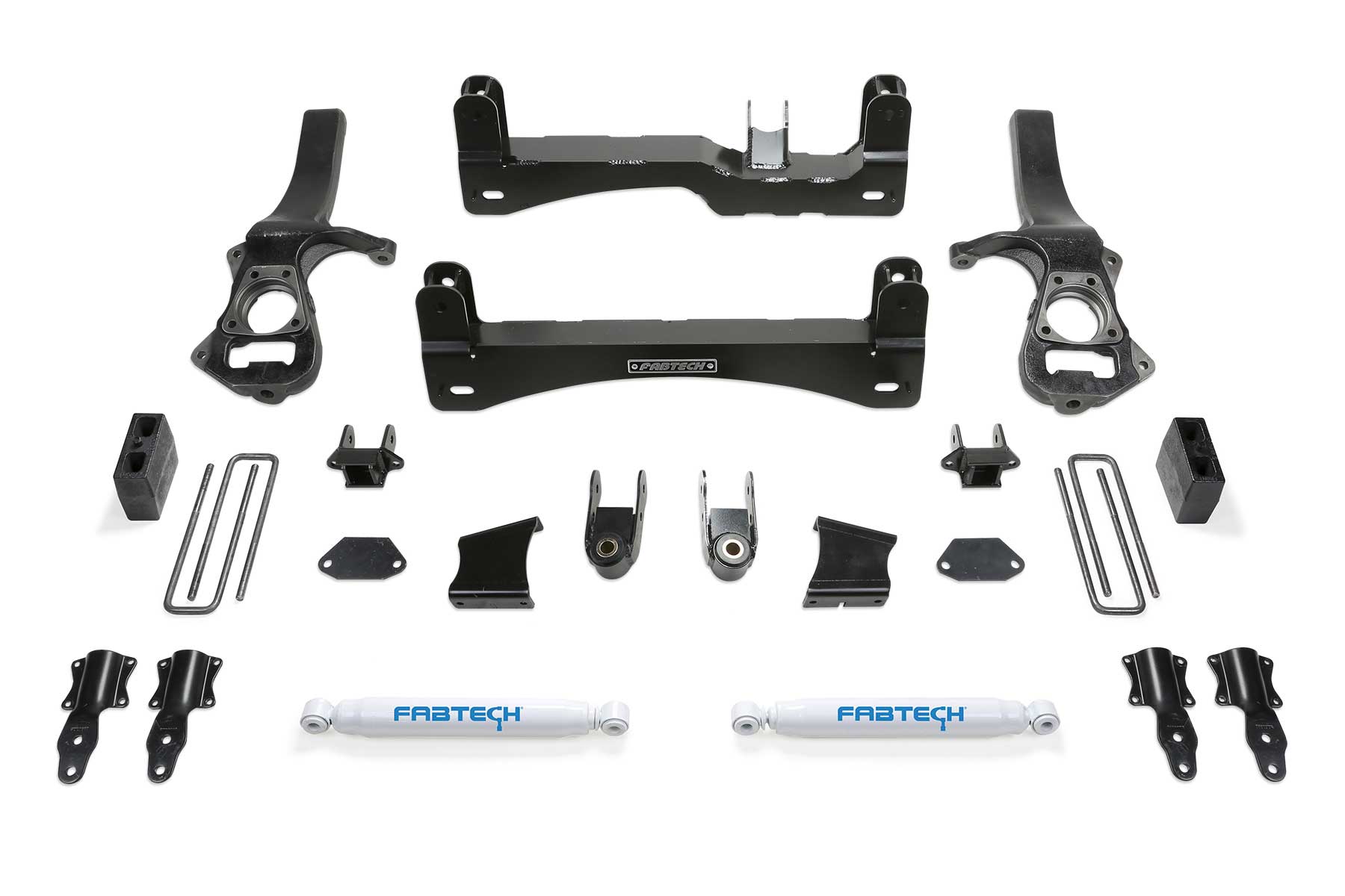 6" BASIC SYS W/ PERF SHKS 2019 GM C1500 P/U. by Fabtech