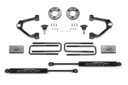 1.5" BUDGET SYS W/ STEALTH 2019-22 GM K1500 P/U W/ TRAIL BOSS/AT4 PKG. by Fabtech