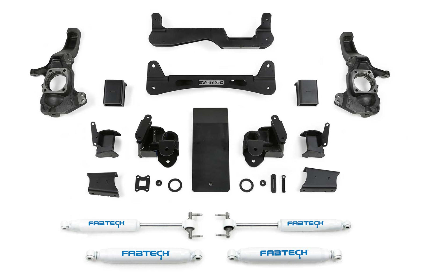 6" RTS SYS W/PERF SHKS 2020-22 GM 2500HD 4WD. by Fabtech