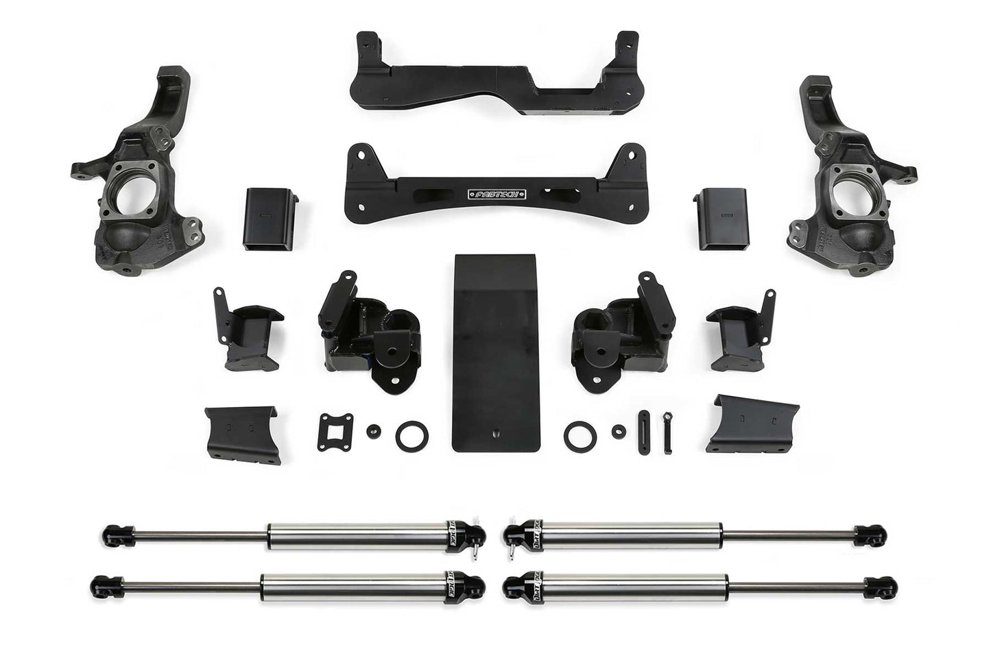 6" RTS SYS W/DLSS SHKS 2020-22 GM 2500HD 4WD. by Fabtech