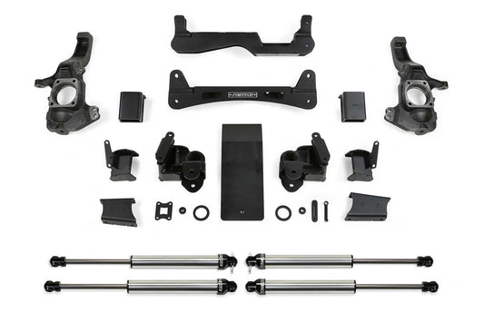6" RTS SYS W/DLSS SHKS 2020-21 GM 3500HD 4WD. by Fabtech