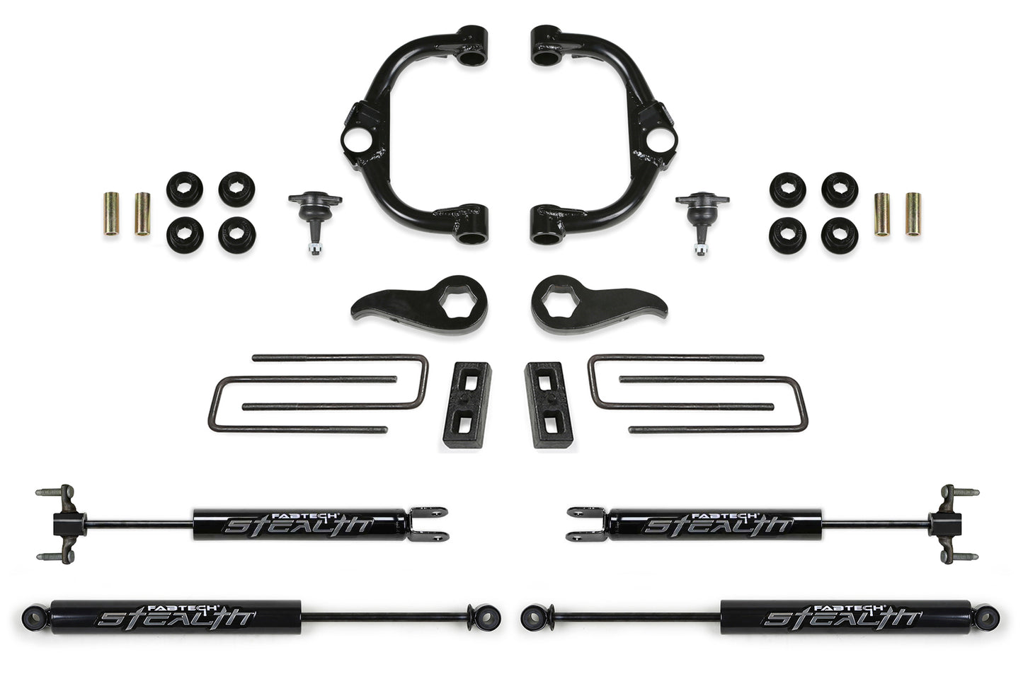 3.5" BJ UCA KIT W/ STEALTH 2020-21 GM K3500HD. by Fabtech