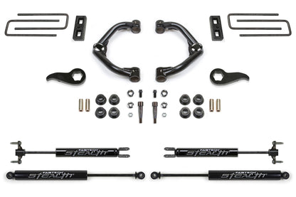3.5" UNIBALL UCA KIT W/STEALTH 2020-21 GM K3500HD. by Fabtech