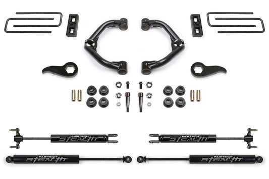 3.5" UNIBALL UCA KIT W/STEALTH 2020-21 GM K3500HD. by Fabtech