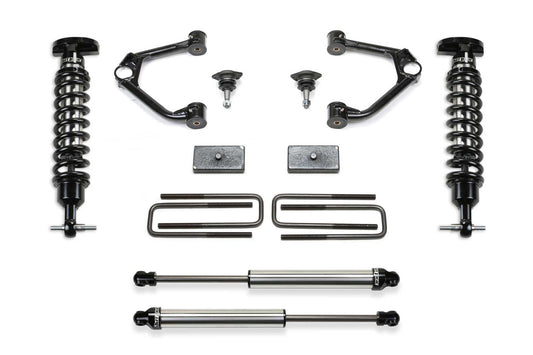 1.5" BUDGET SYS W/ DL 2.5 & 2.25 2022 GM K1500 P/U 4CYL W/ TRAIL BOSS/AT4 PKG. by Fabtech