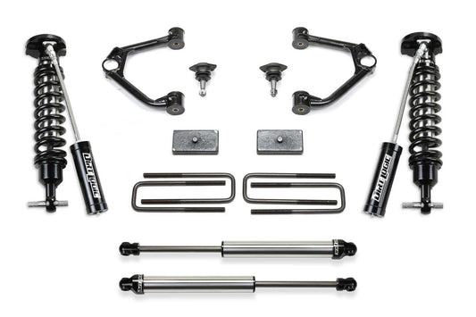 1.5" BUDGET SYS W/ DL 2.5 RESI & 2.25 2022 GM K1500 P/U 4CYL W/ TRAIL BOSS/AT4 P by Fabtech