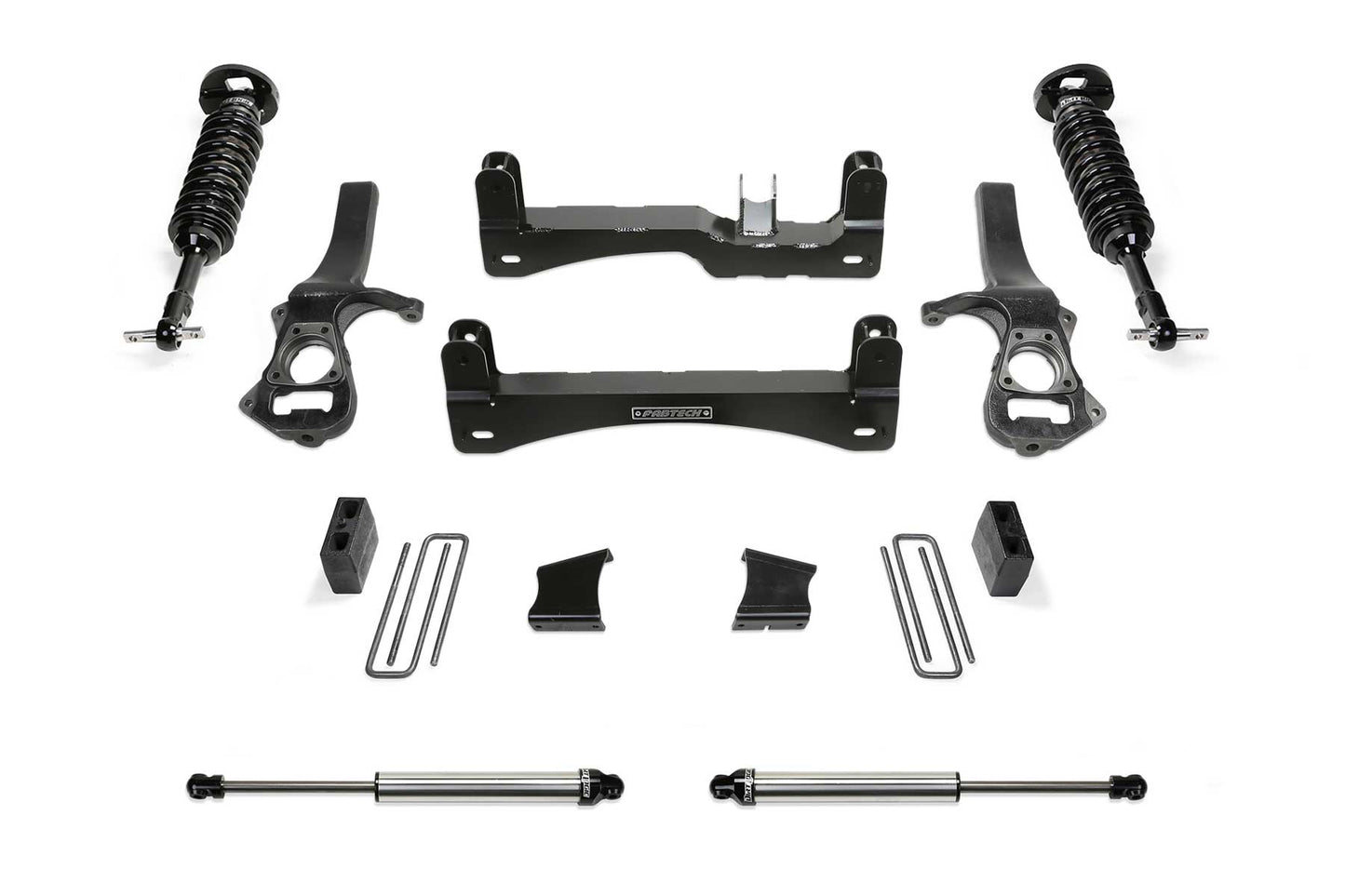 4" PERF SYS W/ DL 2.5 & 2.25 2022 GM C/K1500 P/U 4CYL W/ TRAIL BOSS/AT4 PKG. by Fabtech