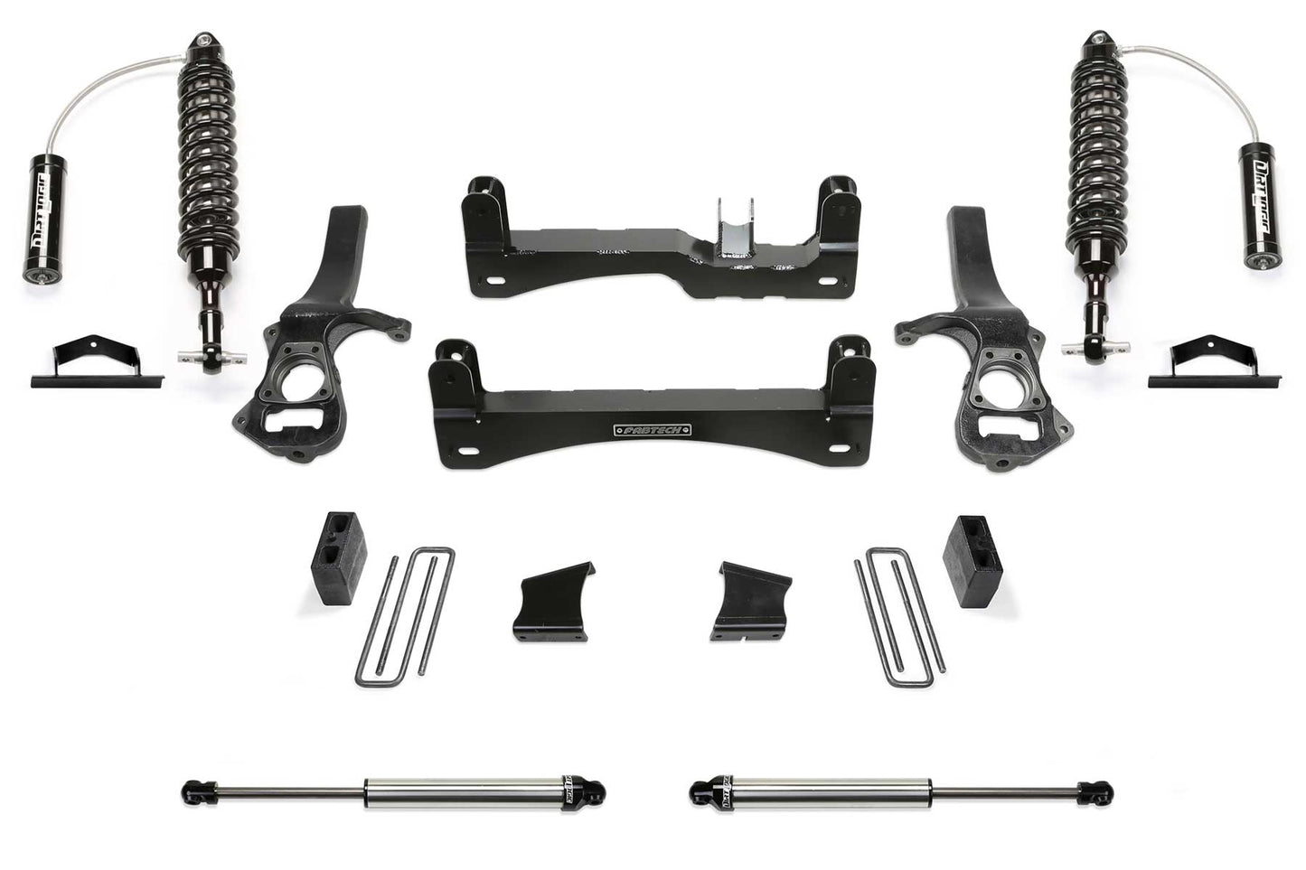 4" PERF SYS W/ DL 2.5 RESI & 2.25 2022 GM C/K1500 P/U 4CYL W/ TRAIL BOSS/AT4 PKG by Fabtech