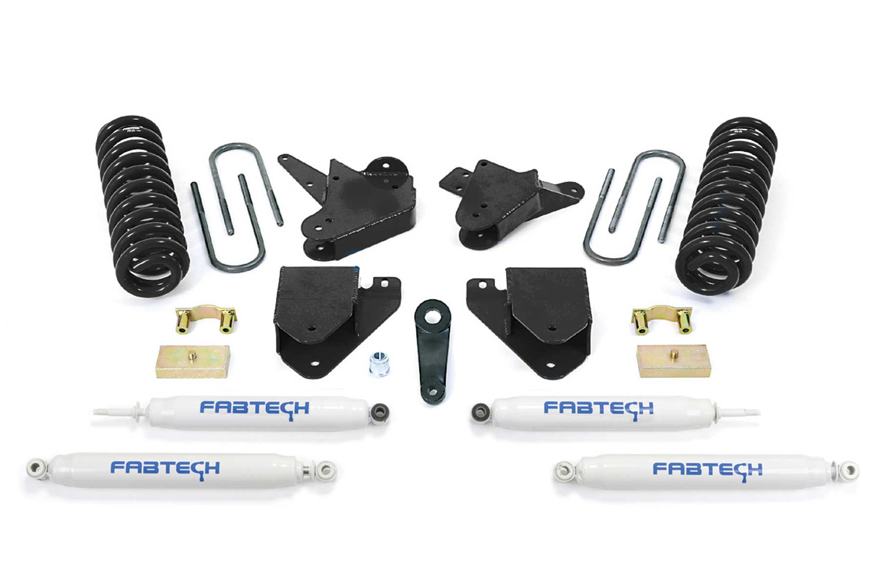 6" BASIC SYS W/PERF SHKS 05-07 FORD F250 2WD V10 & DIESEL. by Fabtech