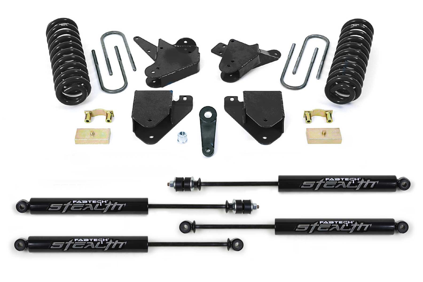 6" BASIC SYS W/STEALTH 05-07 FORD F250 2WD V10 & DIESEL. by Fabtech
