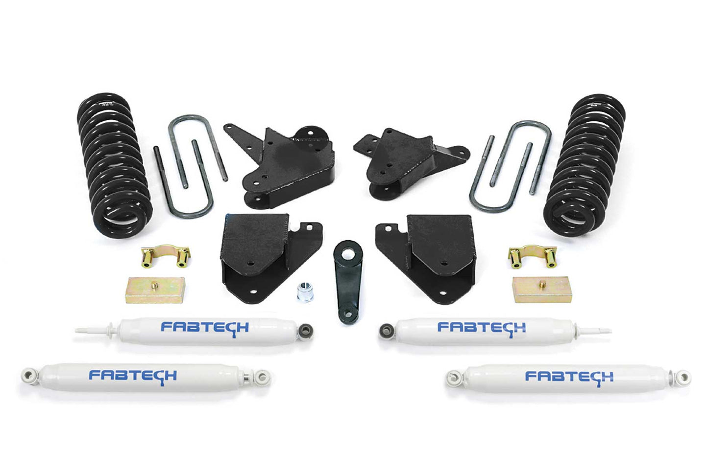 6" BASIC SYS W/PERF SHKS 08-10 FORD F250 2WD V10 & DIESEL. by Fabtech