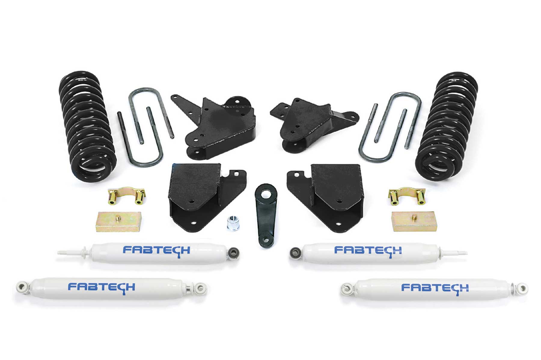 6" BASIC SYS W/PERF SHKS 08-10 FORD F250 2WD V10 & DIESEL. by Fabtech