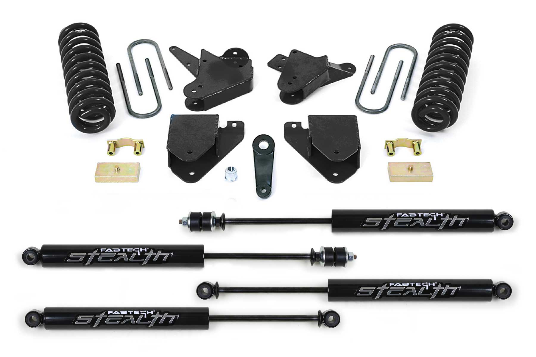 6" BASIC SYS W/STEALTH 08-10 FORD F250 2WD V10 & DIESEL. by Fabtech