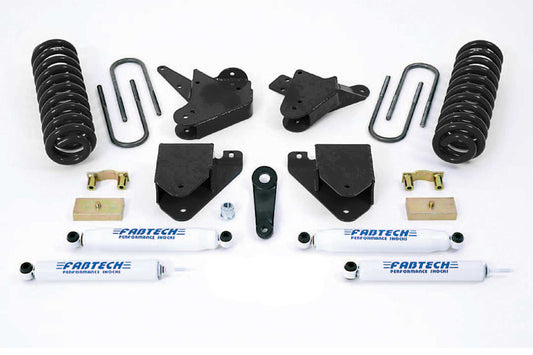 6" BASIC SYS W/PERF SHKS 99-00 FORD F250/350 2WD W/GAS & 6.0L DIESEL. by Fabtech