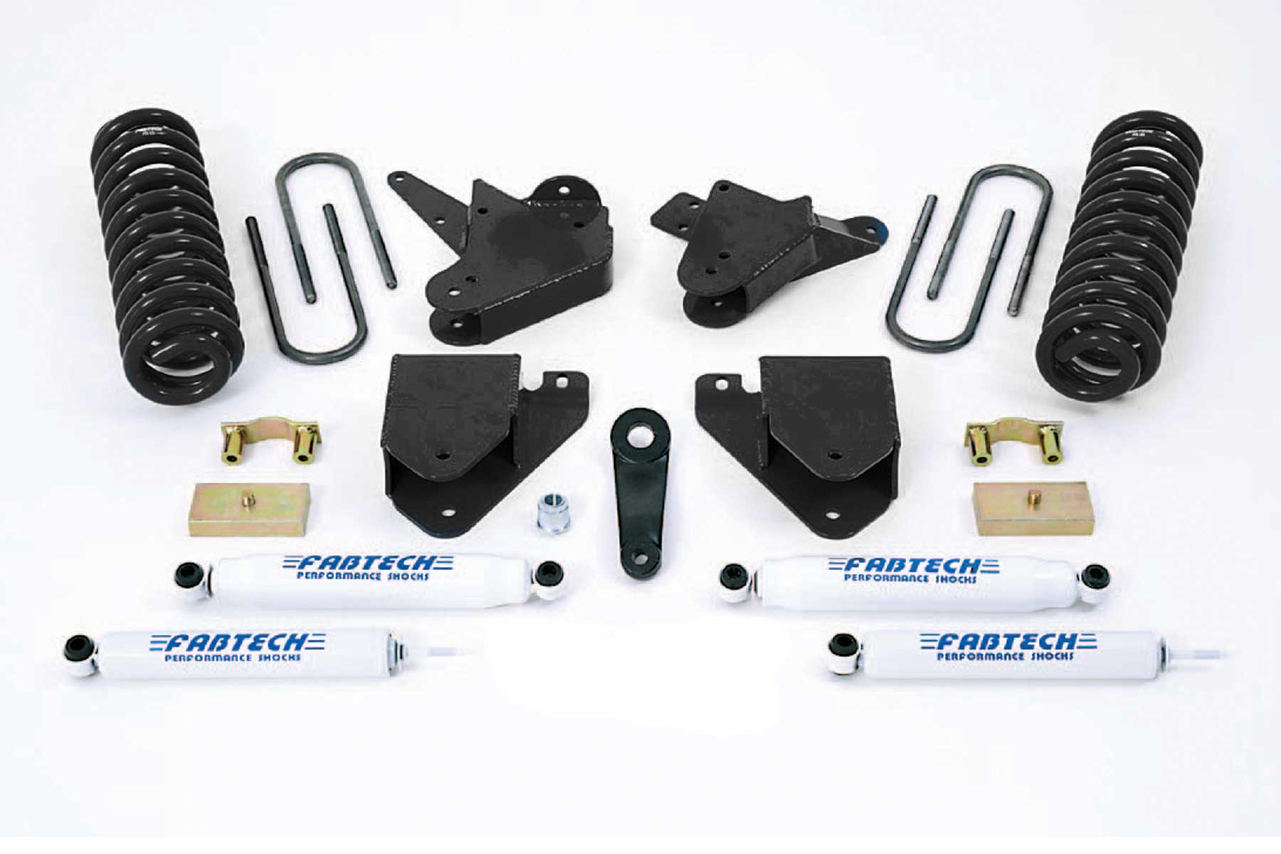 6" BASIC SYS W/PERF SHKS 99-00 FORD F250/350 2WD W/7.3L DIESEL. by Fabtech