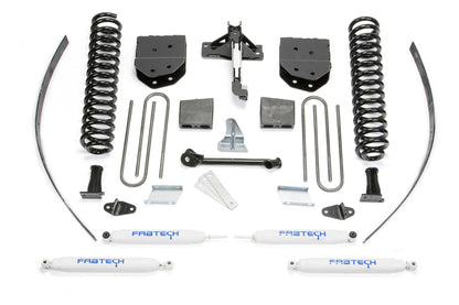 8" BASIC SYS W/PERF SHKS 2008-16 FORD F250 4WD W/FACTORY OVERLOAD. by Fabtech