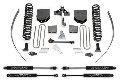 8" BASIC SYS W/STEALTH 2008-16 FORD F250 4WD W/FACTORY OVERLOAD. by Fabtech