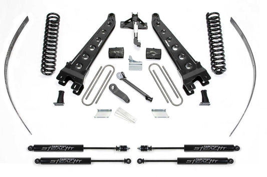 8" RAD ARM SYS W/COILS & STEALTH 2008-16 FORD F250 4WD W/FACTORY OVERLOAD. by Fabtech