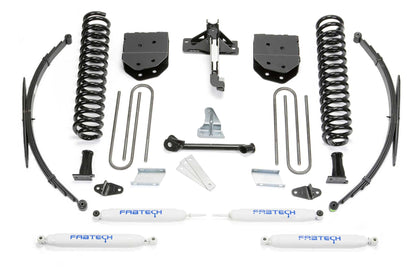 8" BASIC SYS W/PERF SHKS & RR LF SPRNGS 2008-16 FORD F250/350 4WD. by Fabtech